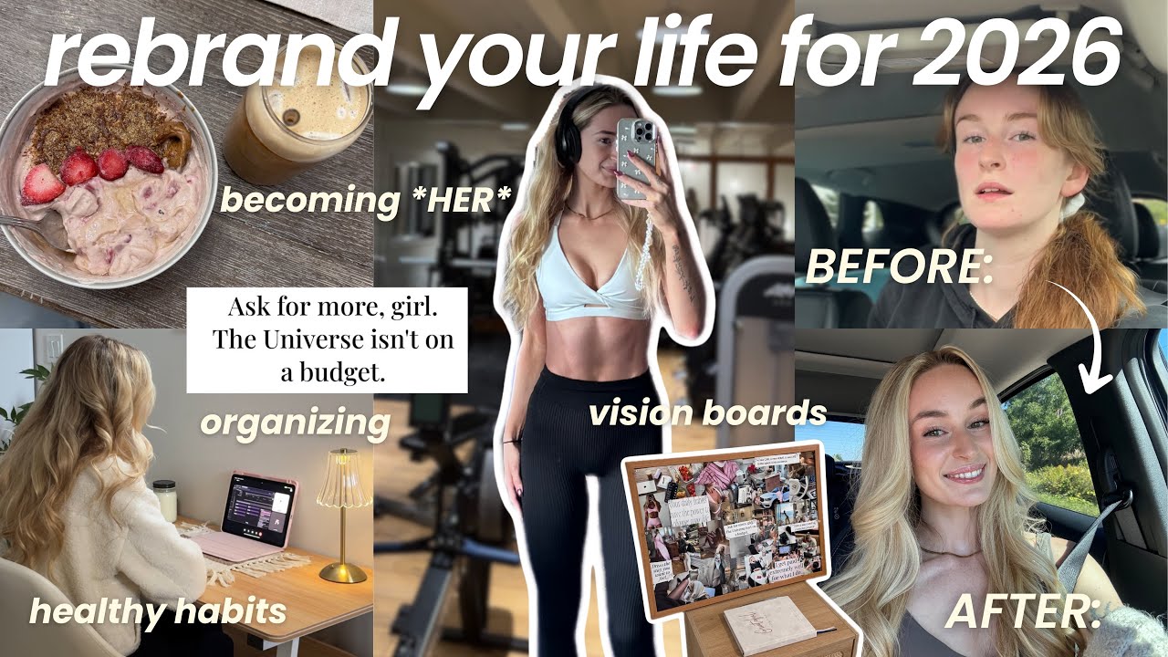*INTENSE* LIFE RESET IN 5 STEPS FOR 2026 | the SECRET to creating your DREAM life ✨