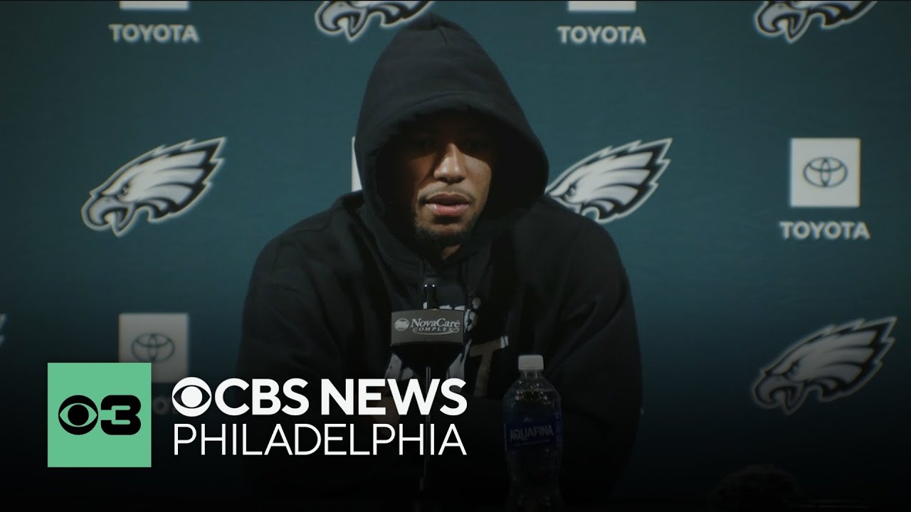 Saquon Barkley holds press conference after signing record contract extension with Eagles