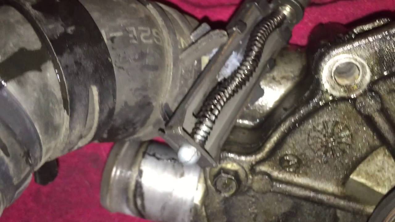 2001 Mazda Tribute V6 water pump replacement