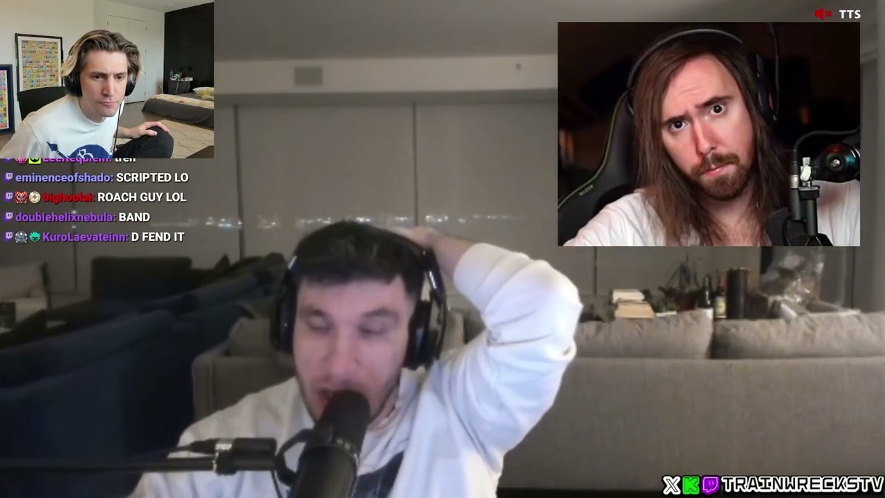 TrainwrecksTV делится своим мнением о бане Асмонголда.