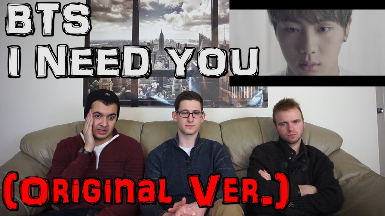 BTS - I Need You (Original Version)  MV Reaction