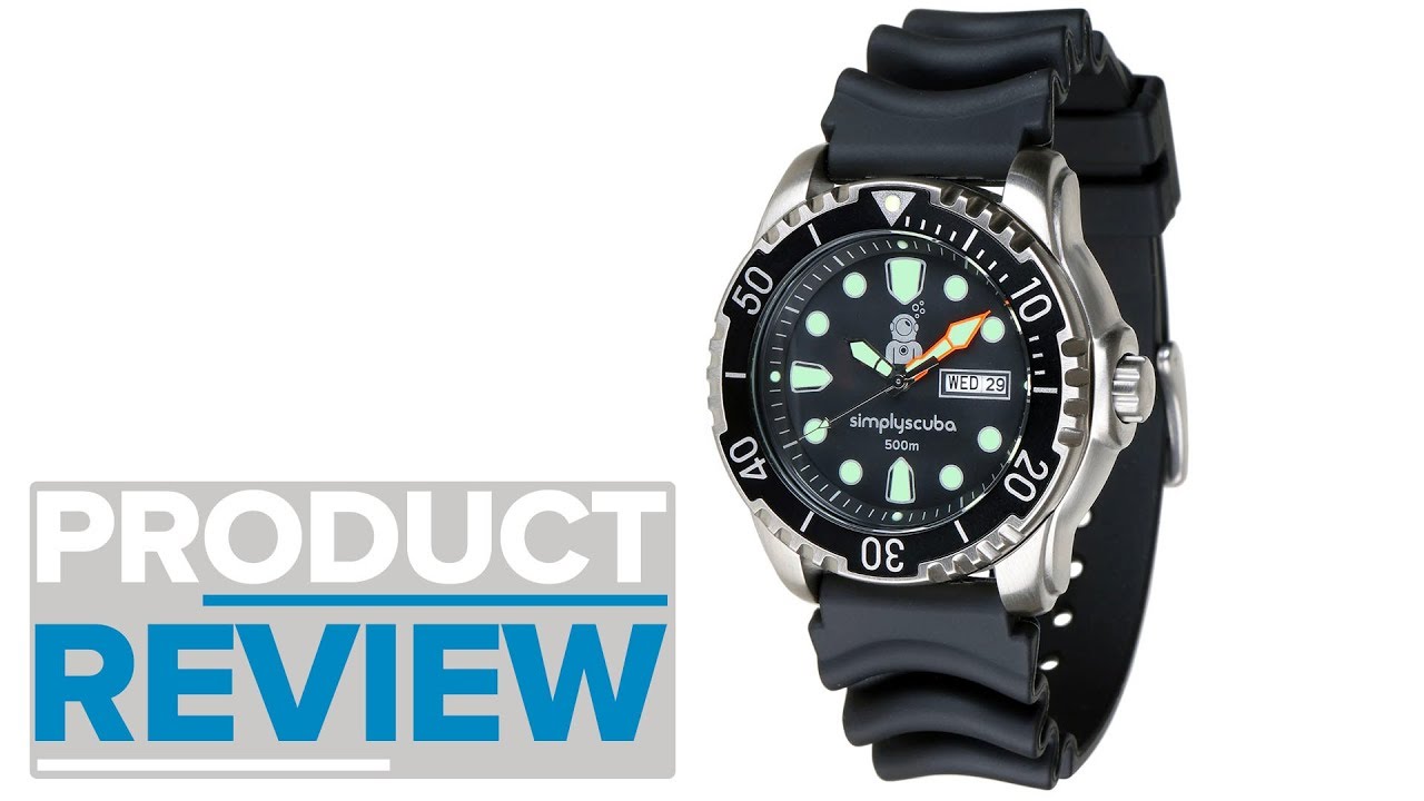 Simply Scuba Divers Watch 500M Review