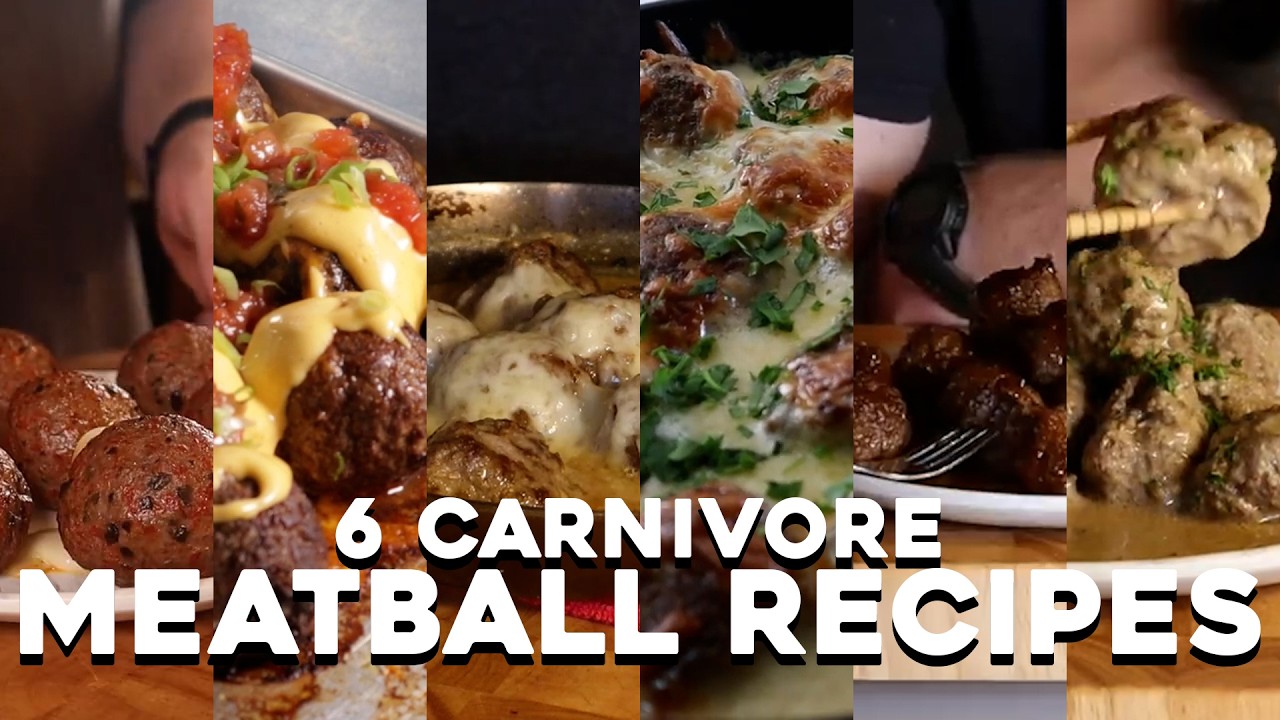 6 Carnivore Meatball Recipes