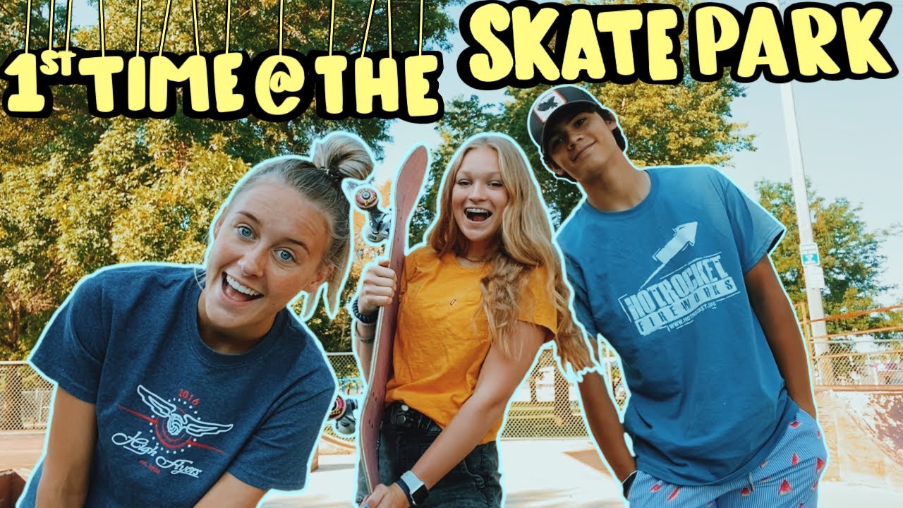 First Time At The Skate Park (Beginner Skater)