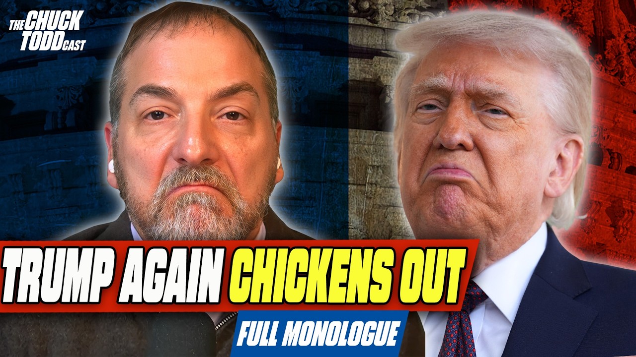 Trump znowu&hellip; STCHORAŁ, PONIEWAŻ Iran wykrył jego blef | Podcast polityczny Chucka Todda