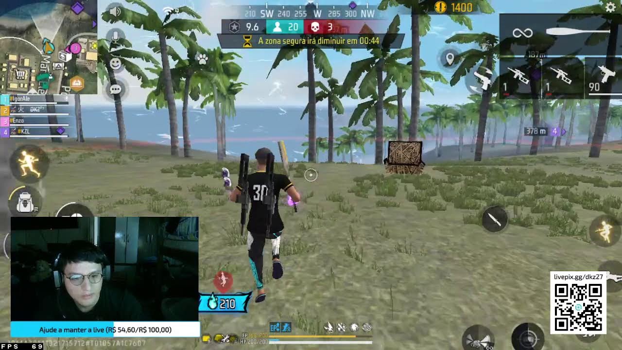 PEGANDO DESAFIANTE com SEGUIDORES!🔥