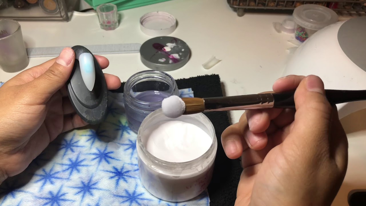 How to: Practice applying acrylic for beginners