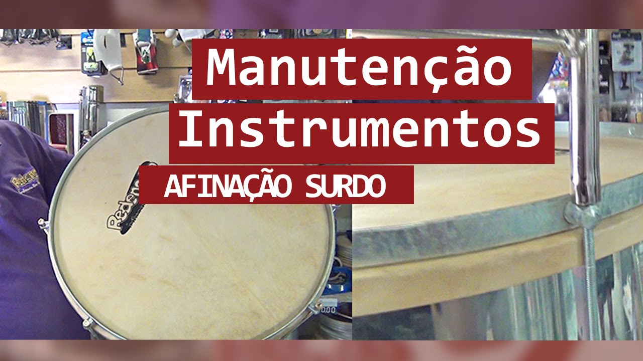 Manutenção de Instrumentos # 04 - Afinação Surdo