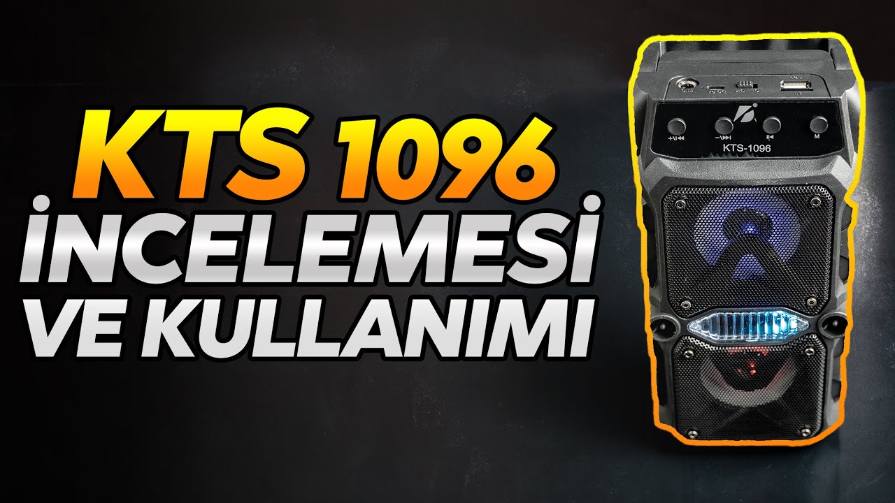 Talon Kts1096 Bluetooth Hoparlör Speaker Özellikleri  ve İncelemesi - Outdoor Kablosuz Hoparlör