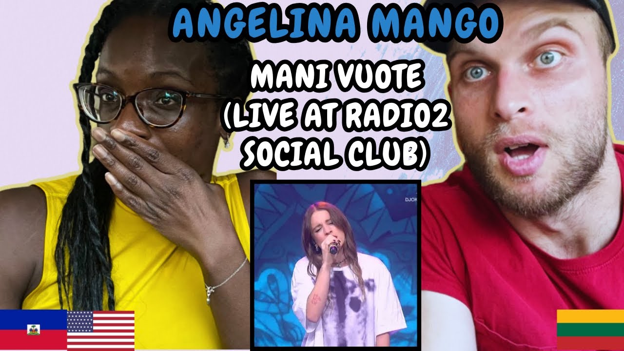 REACTION TO Angelina Mango - Mani Vuote (Live at Radio2 Social Club) | FIRST TIME HEARING
