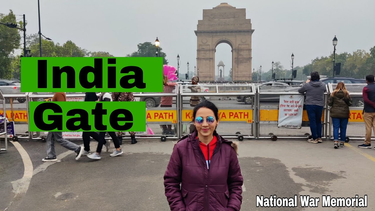 India Gate Delhi । India first's National War Memorial । Delhi must visited places । Neha Sajwan