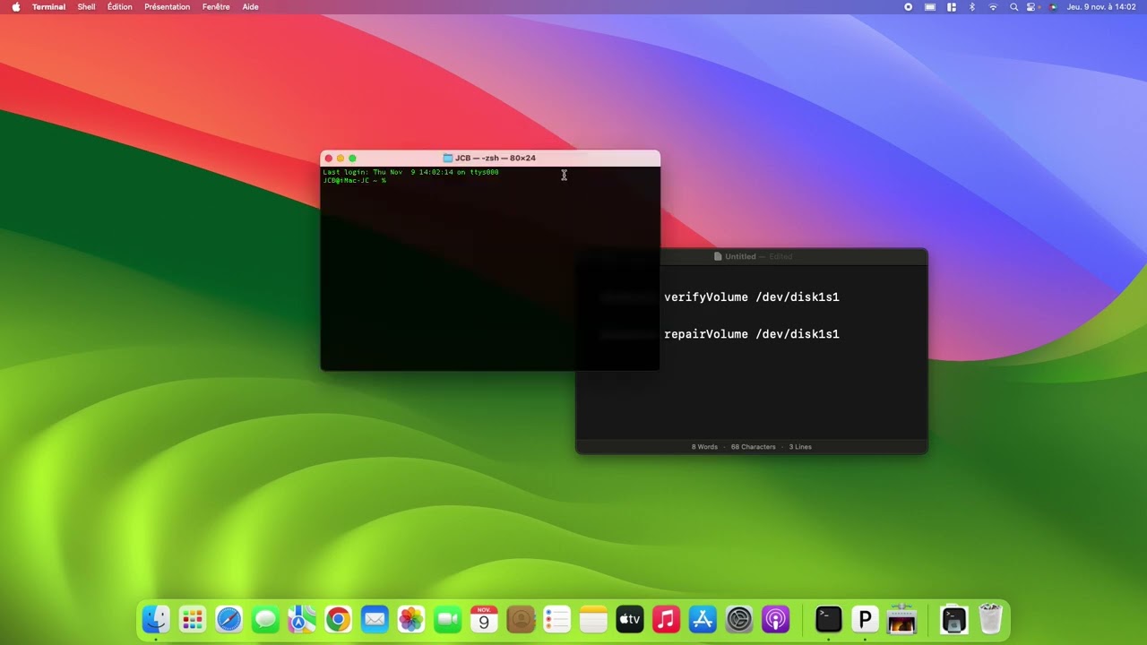 Comment v&eacute;rifier et r&eacute;parer un disque Mac avec le Terminal