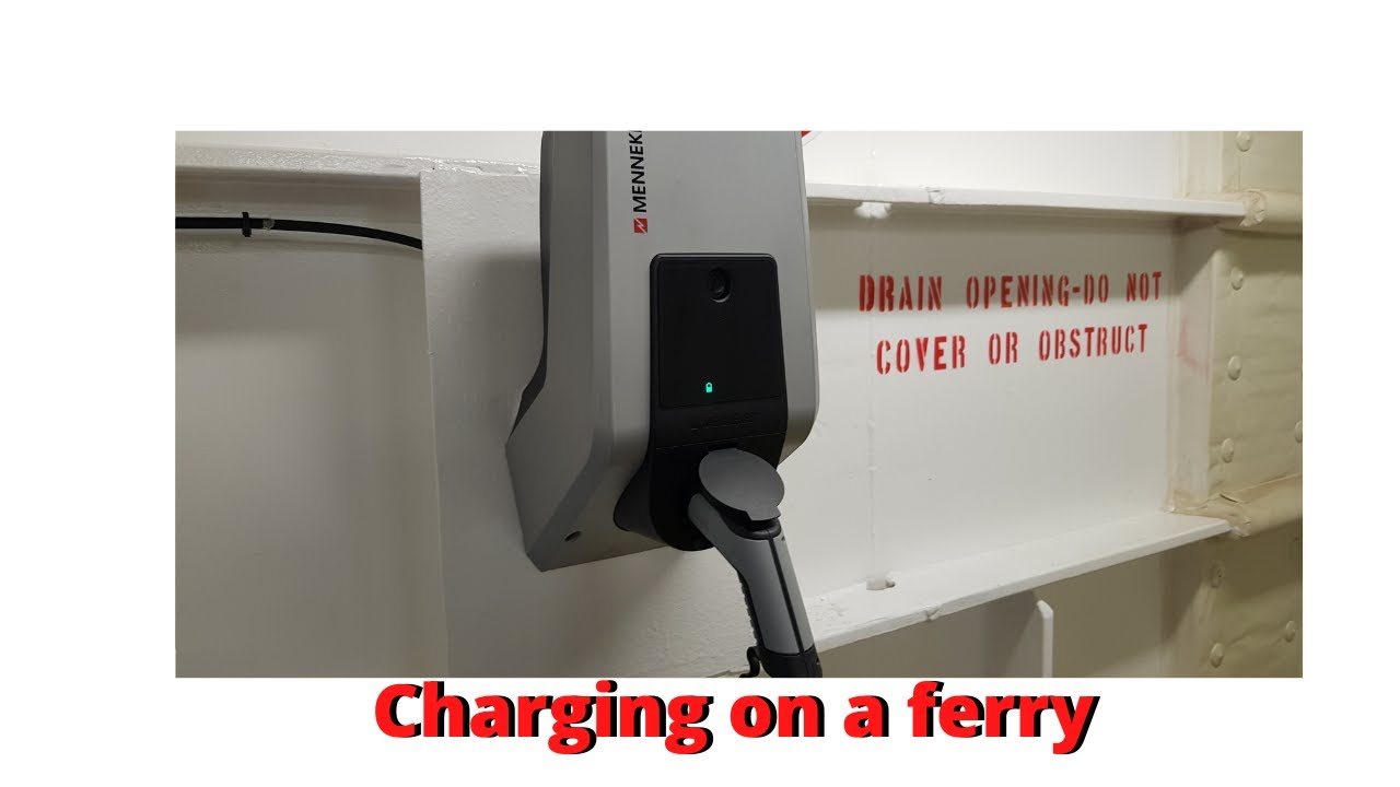 Can you charge an electric vehicle on a ferry?