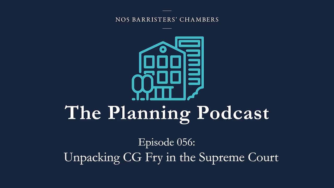 The Planning Podcast Ep 056   Unpacking CG Fry in the Supreme Court