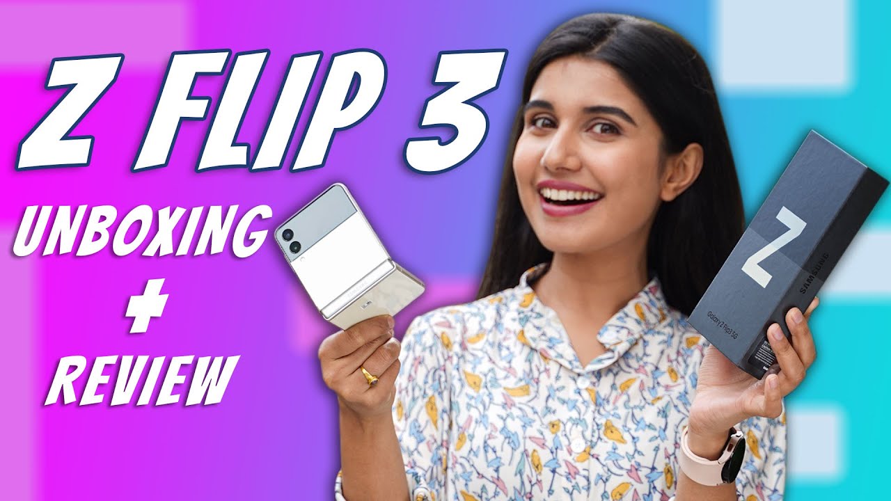 Unboxing my primary phone (Galaxy Z flip 3 Review) 😍