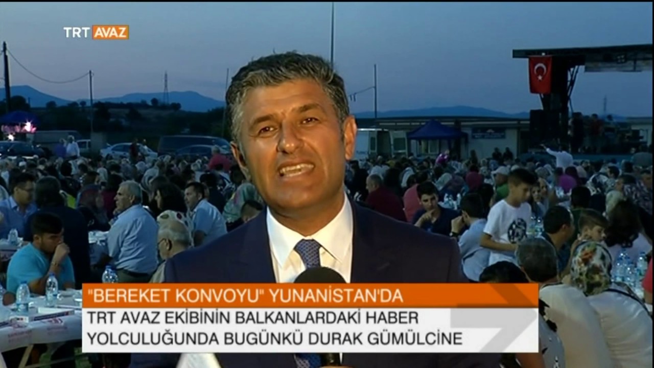 Yunanistan Gümülcine'de İftar - Bereket Konvoyu - TRT Avaz