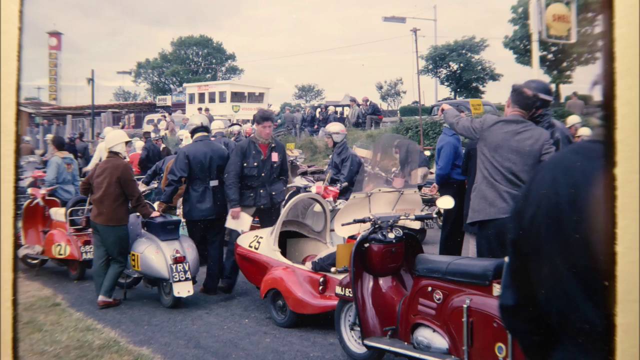 THE 1962 ISLE OF MAN SCOOTER RALLY, SLIDES OF MY ENTRY