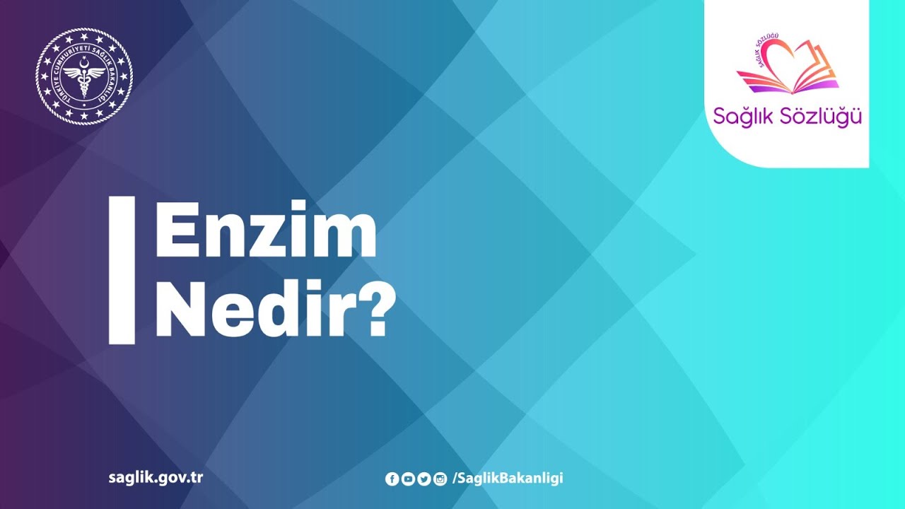 Enzim Nedir? #SağlıkS&ouml;zl&uuml;ğ&uuml;