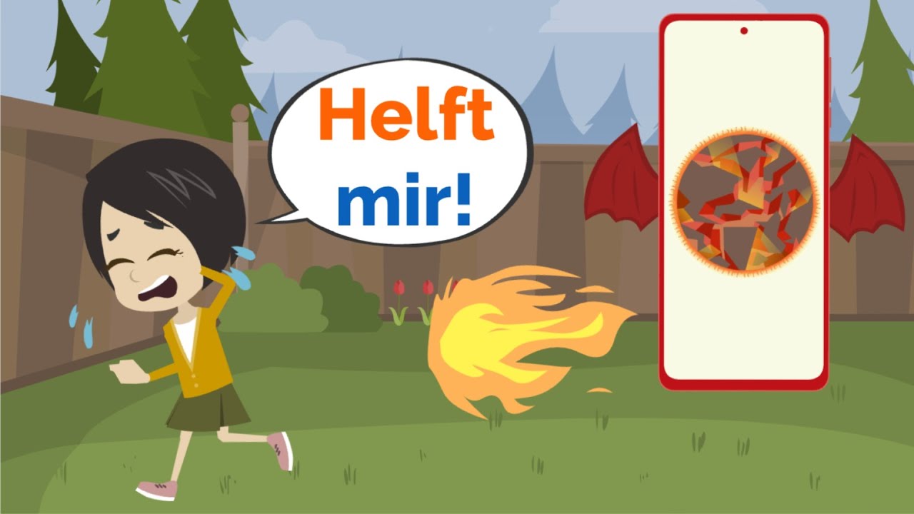 Lisas neues Handy ist BÖSE und macht das... | Deutsch lernen