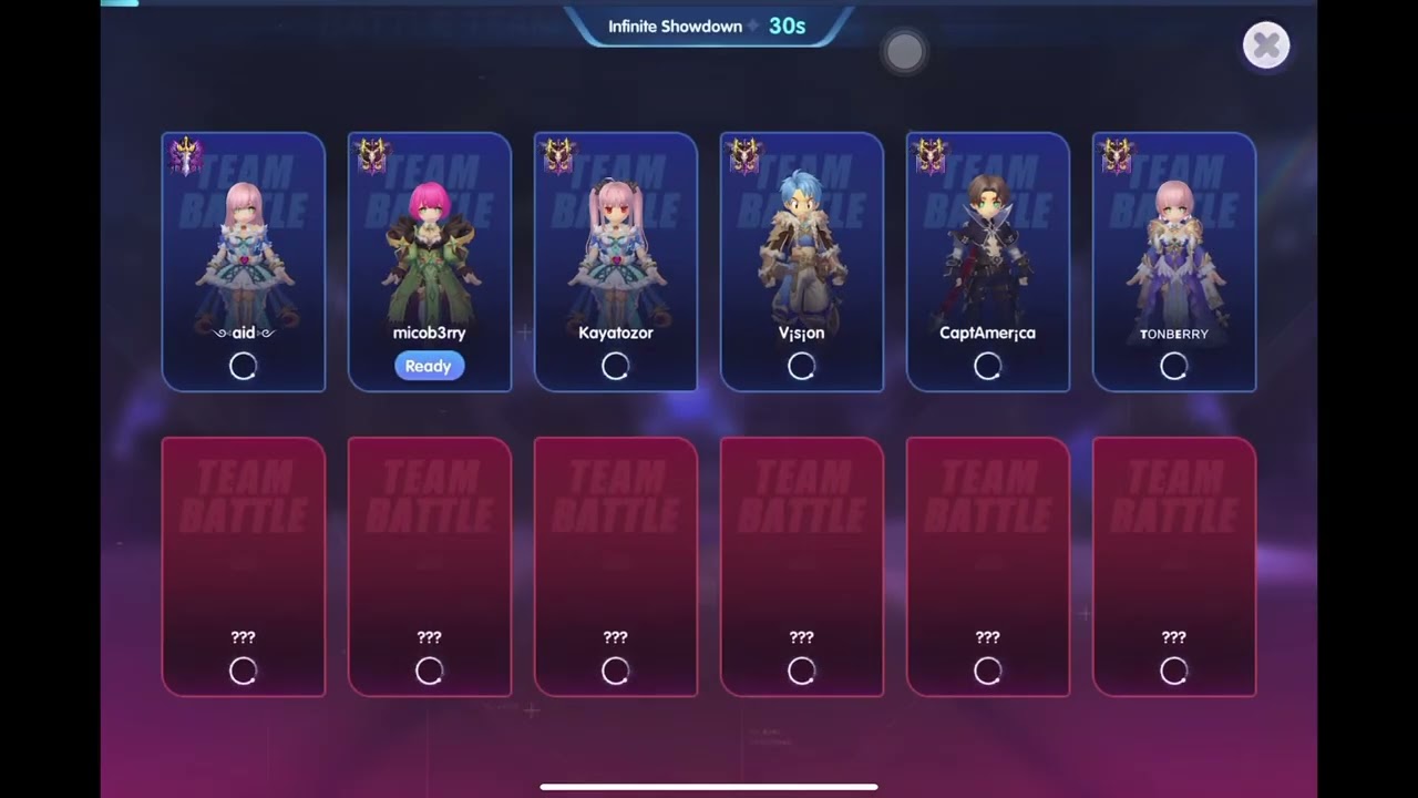 [RoxSea]Showdown 6v6 with 2DPS😭BookSage support 