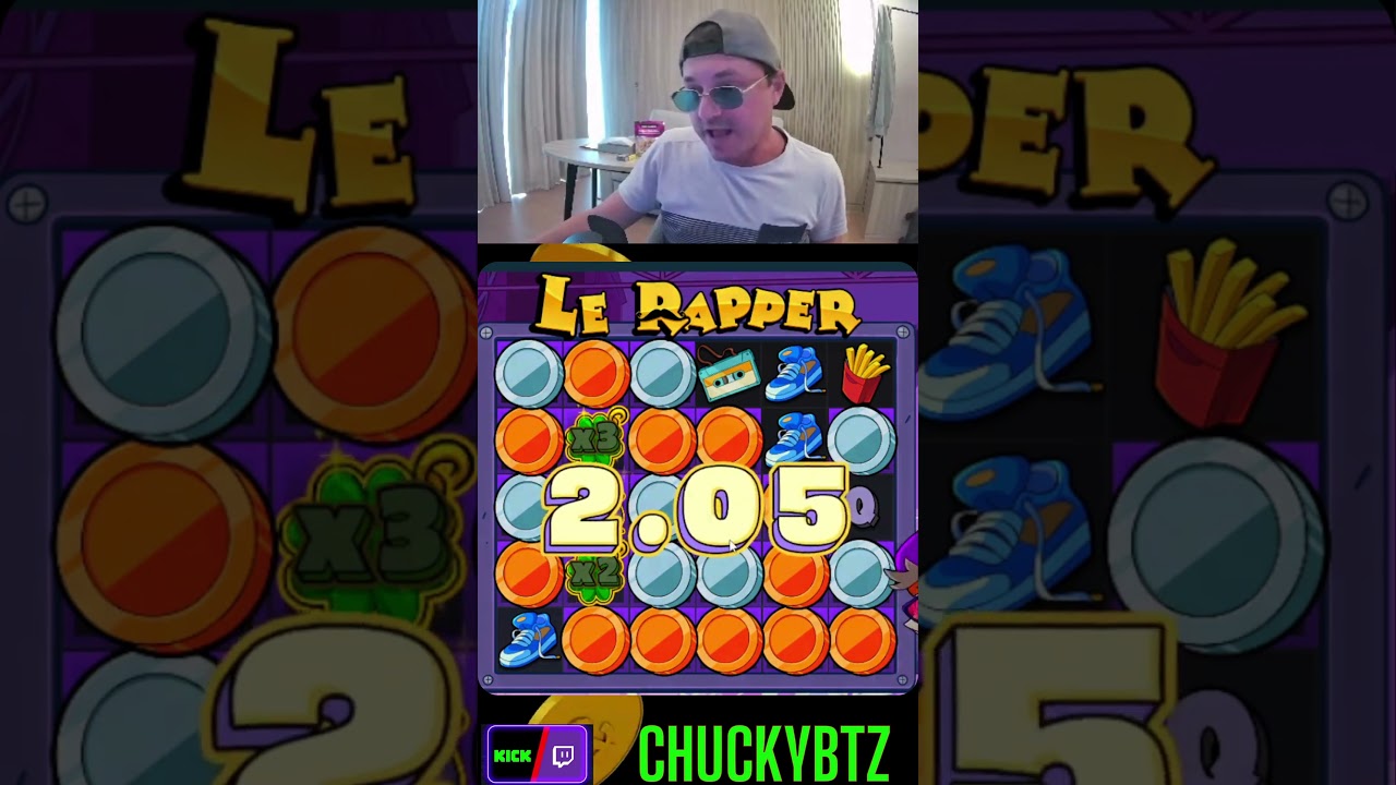 HUGE WIN ON NEW SLOT LA RAPPER