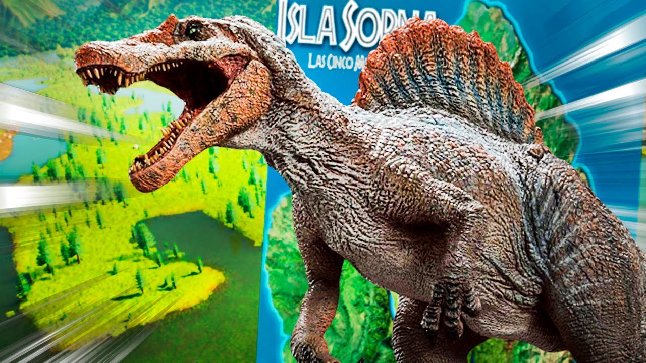 Criei a Mini Sorna (JPark 3)! Espinossauros, Alfa Raptor e + | Jurassic World Evolution 2 | (PT/BR)