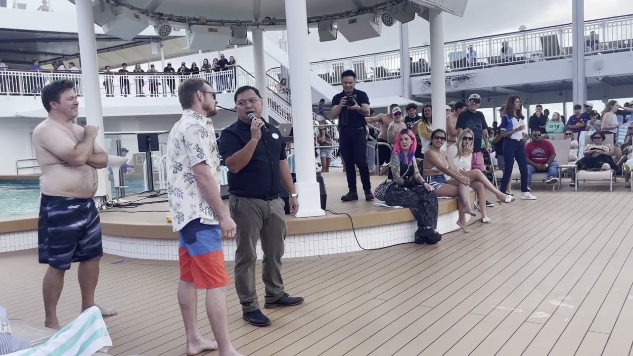 sexy legs contest cruise