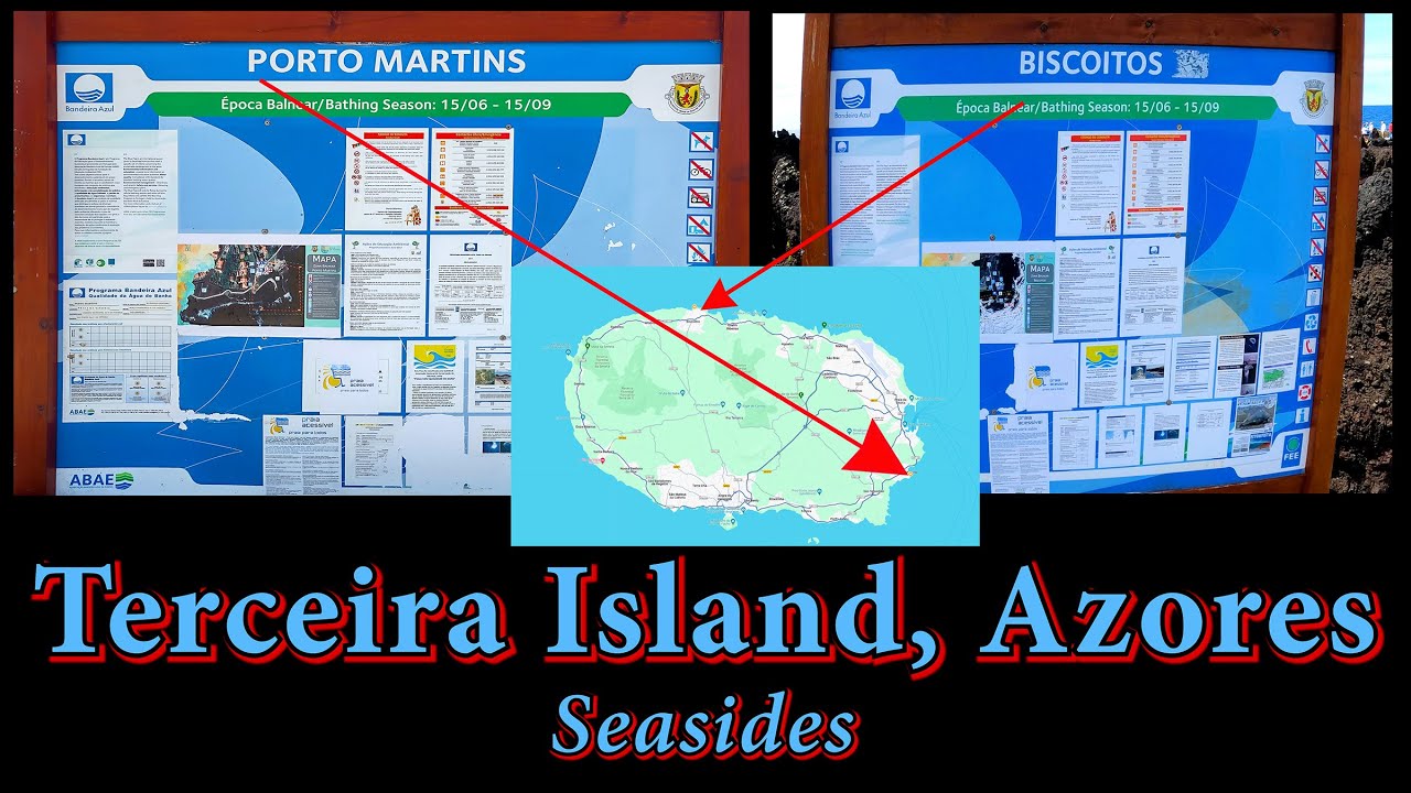 Porto Martins and Biscoitos seasides, Terceira Island, Azores - 4K