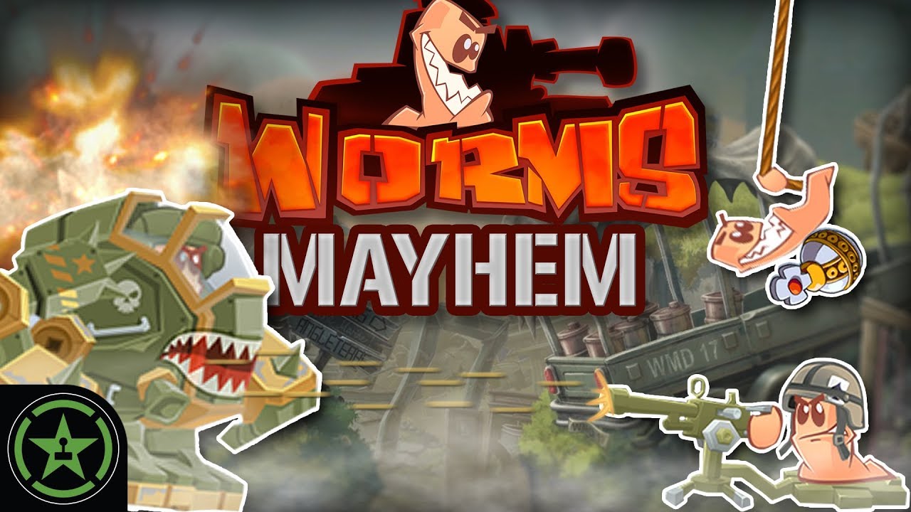 NO SCOPE BUNKER BUST - Worms W.M.D. - Worms MAYhem | Let's Play