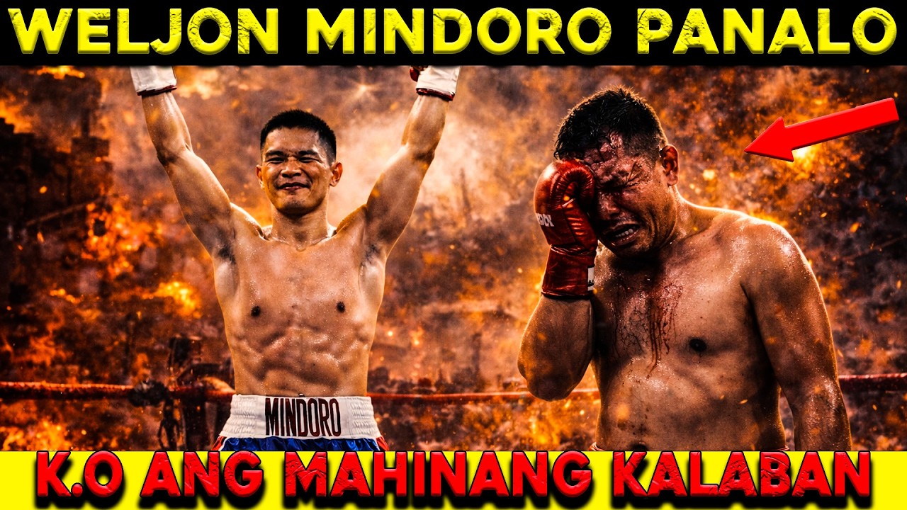 KNOCKOUT ANG KALABAN NI WELJON MINDORO! PAMAPATABA LANG NG RECORD?