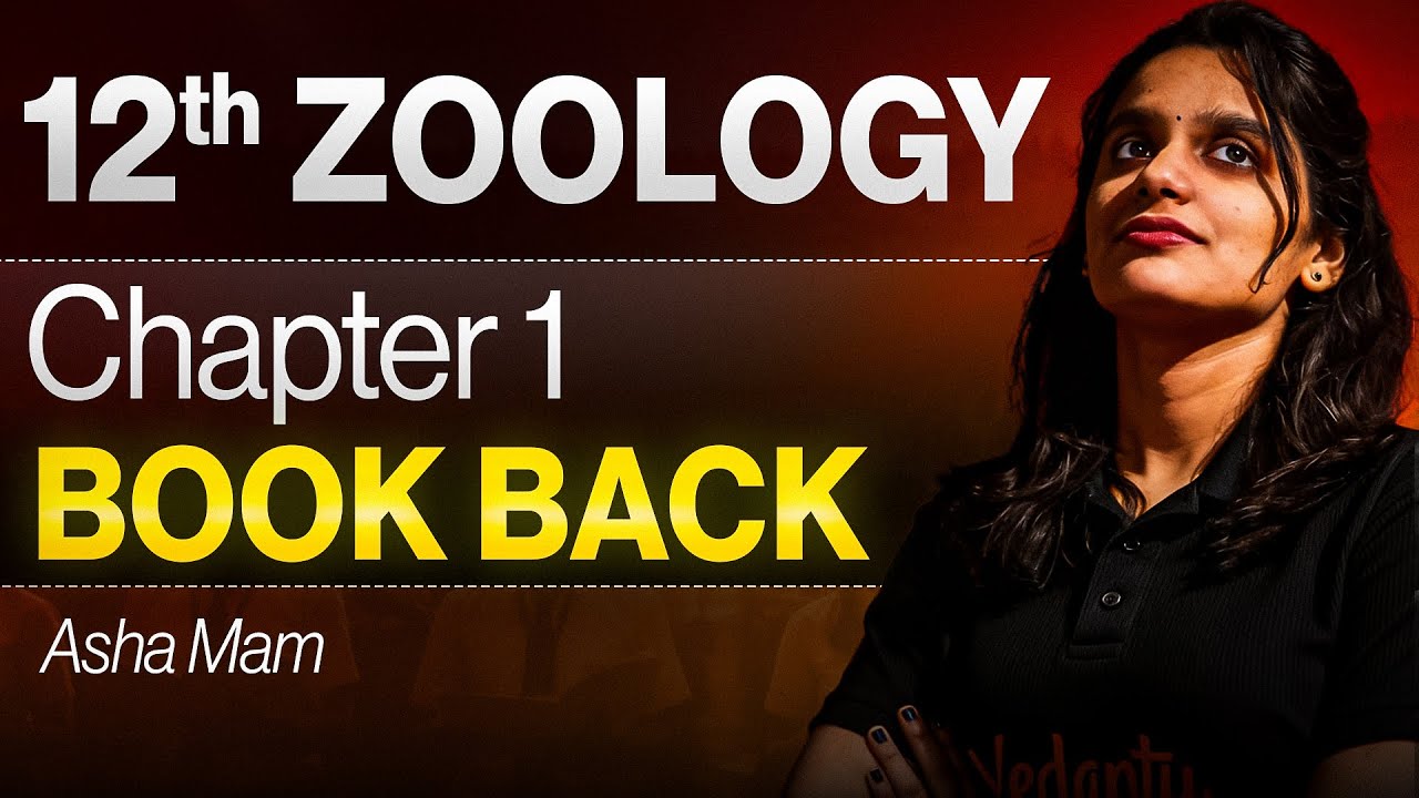 12th Zoology | Chapter 1 Book Back | TN State Board | Asha Ma'am