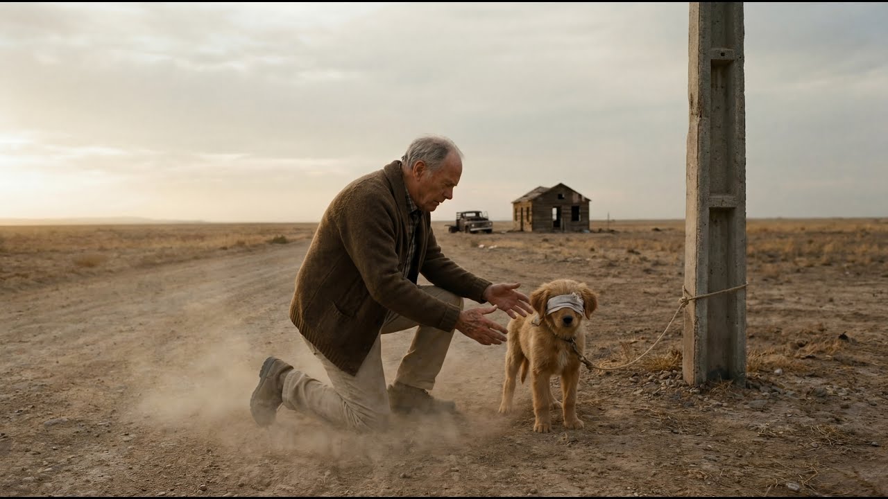 Helpless puppy Left by someone to Die | Grandpa took piety on him | Heart Touching Story