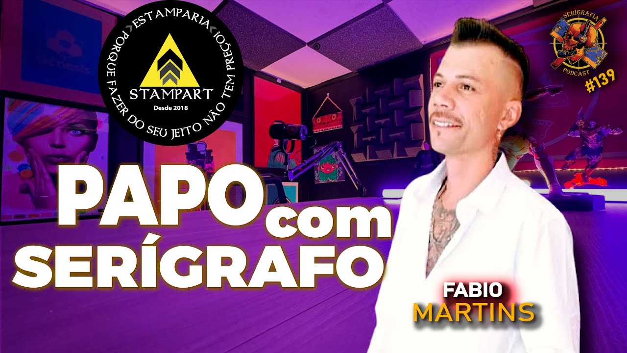 PAPO COM SER&Iacute;GRAFO - Fabio  Martins - #139