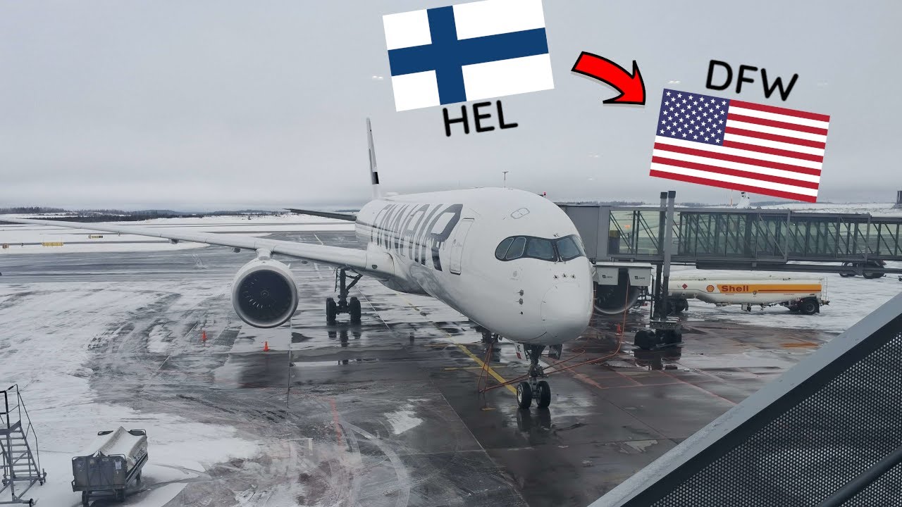 Trip Report | Finnair - Economy Class | Helsinki Vantaa - Dallas Fort Worth | Airbus A350-900