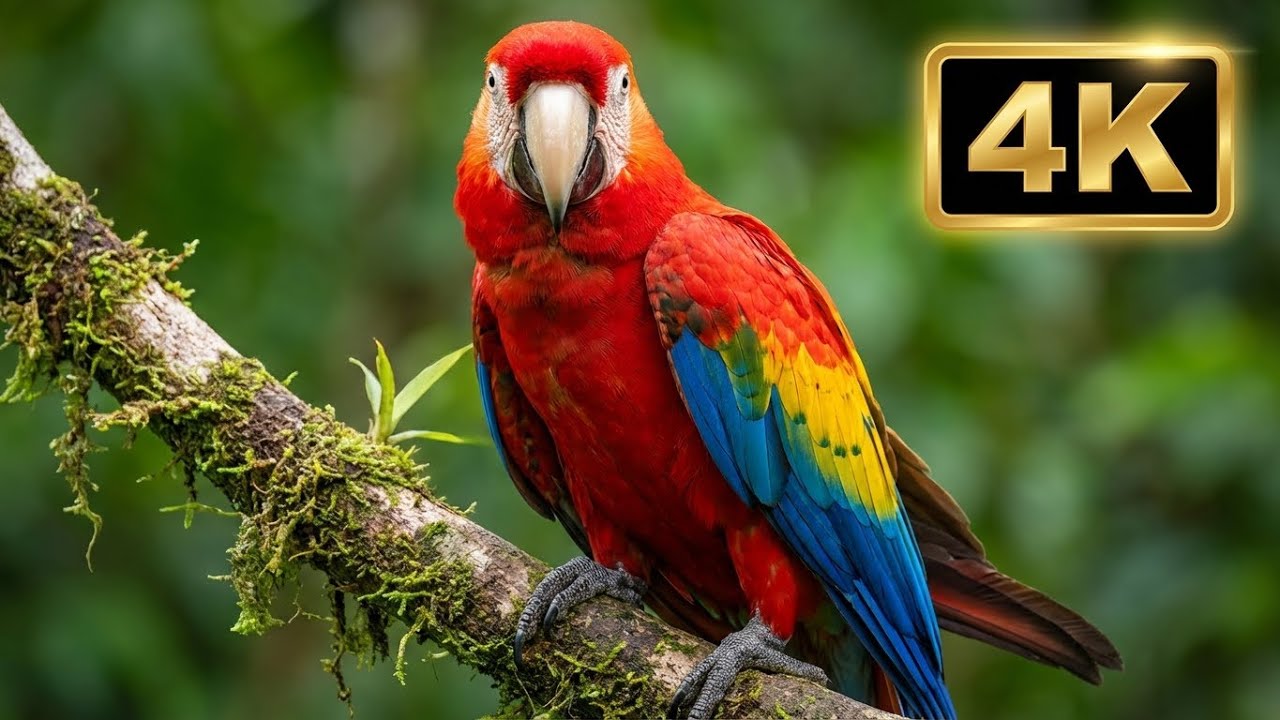 Bird Sounds in the Forest | Relaxing Nature Ambience for Sleep & Study