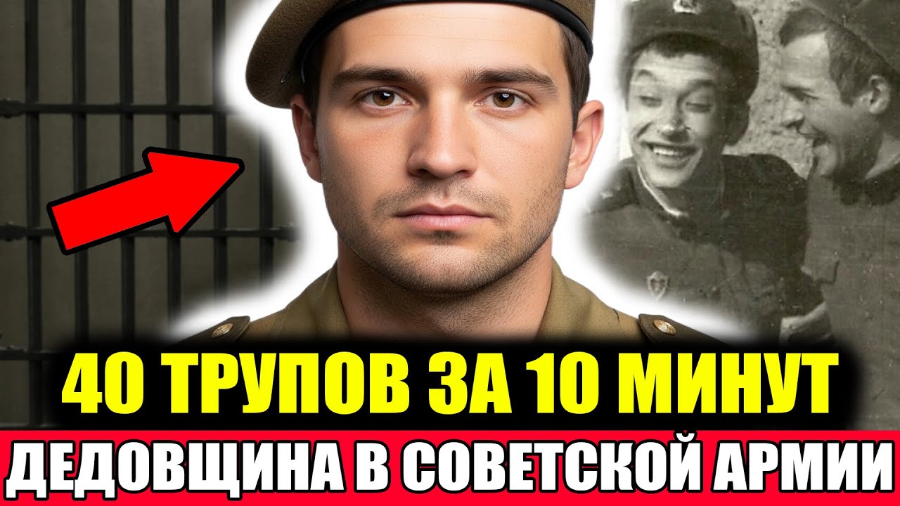 40 ТРУПОВ ЗА 10 МИНУТ: Почему Солдат РАССТРЕЛЯЛ Всю Казарму в СССР?