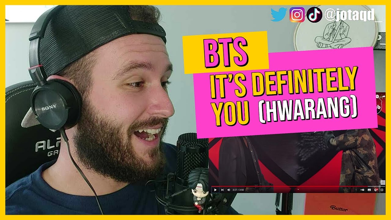 JÁ QUERO ASSISTIR! 🥰 Reagindo a V & Jin (BTS) - It's Definitely You (Hwarang OST Part.2)