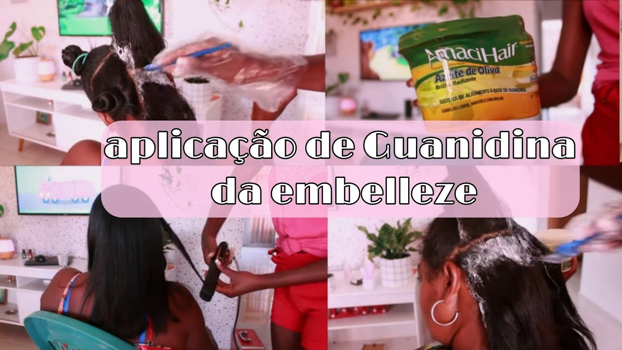 DEI GUANIDINA NO CABELO DA MINHA IRMÃ | AMACIHAIR DA EMBELLEZE