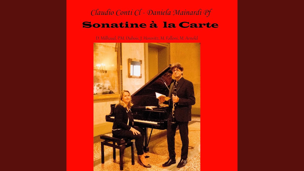 Sonatina for Clarinet and Piano: III. Con Brio