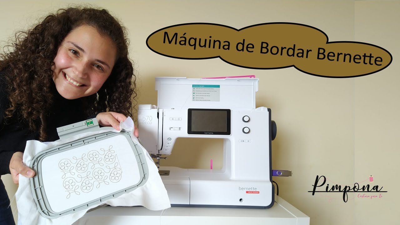 Bernette B70 DECO - Máquina de Bordar eletrónica - Tudo o que precisam de saber