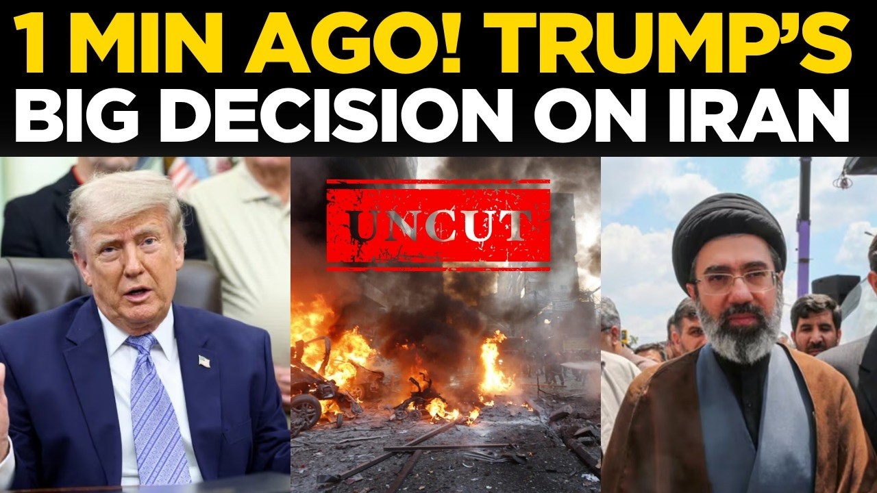 BREAKING NEWS LIVE: 1 min ago! Trump&rsquo;s Huge Iran Decision? &lsquo;Full Control Over Iran&rsquo; | Trump Speech