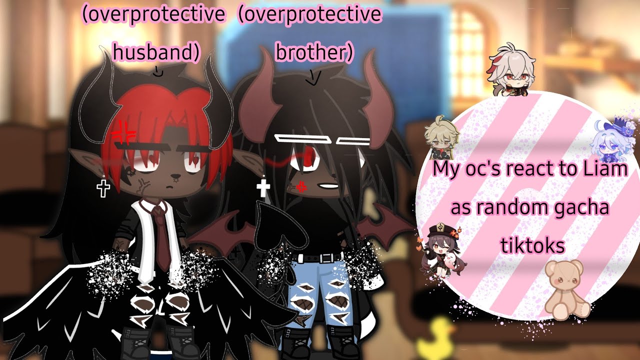 ♡🌸my ocs react to my fyp {my videos} ||ships:ace x liam,gray x oliver,luni x rain,ethan x me||