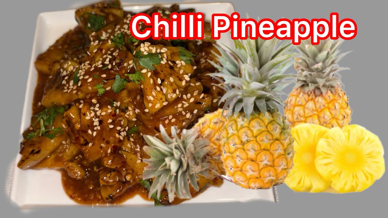 Chilli Pineapple Bites | Sweet, Tangy & Addictive! 😍