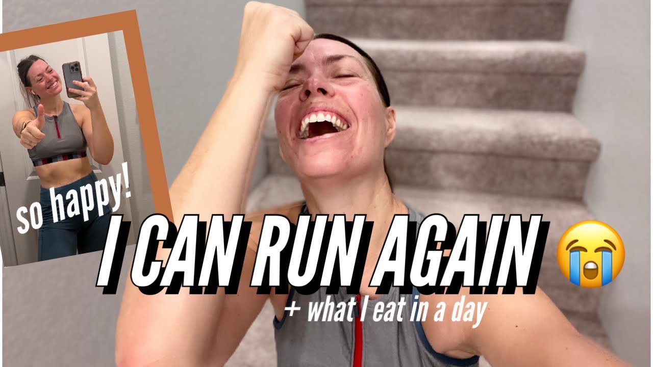 My First Run Back After 30 Days NO RUNNING! + What I Eat In A Day Plant Based EASY CONVENIENT MEALS