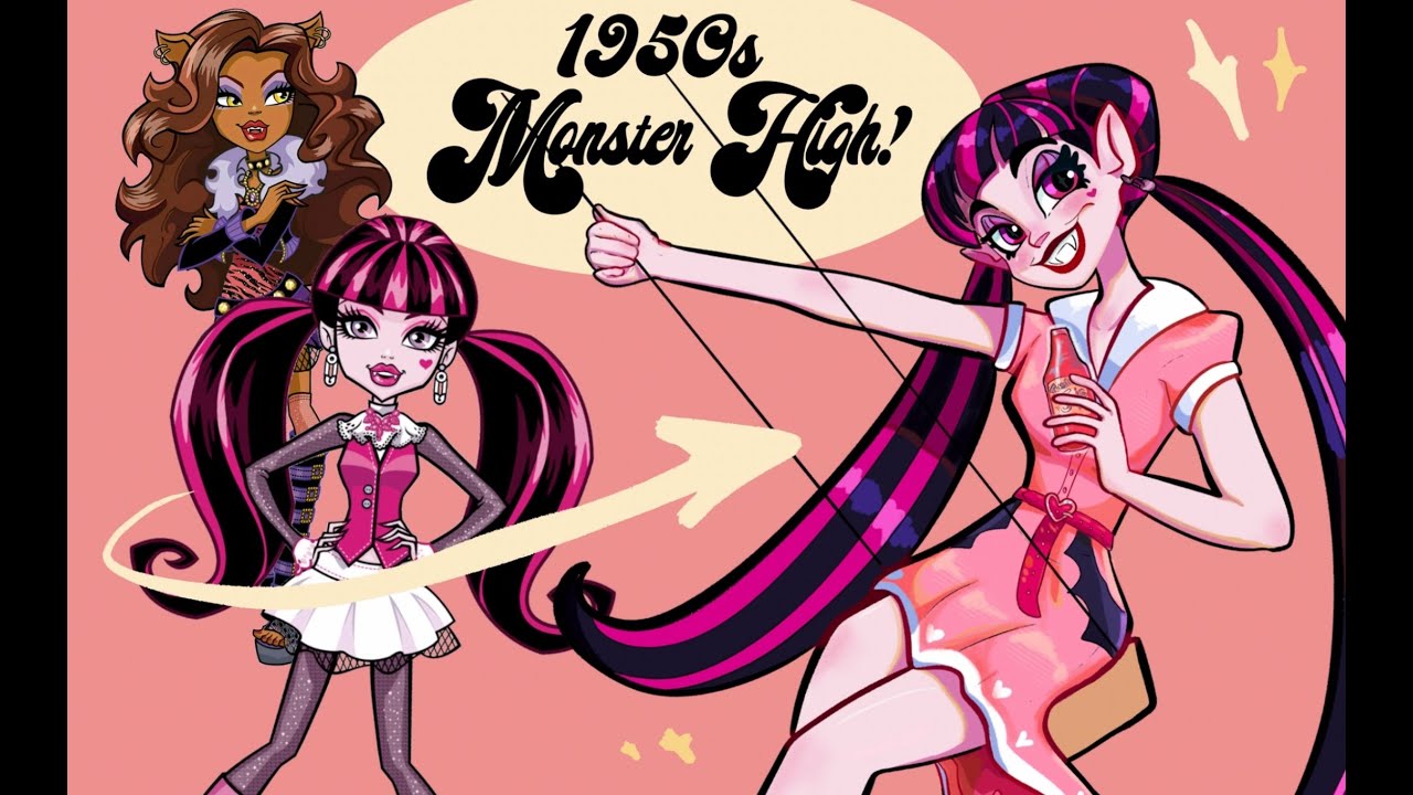 Making vintage Monster High Ads!