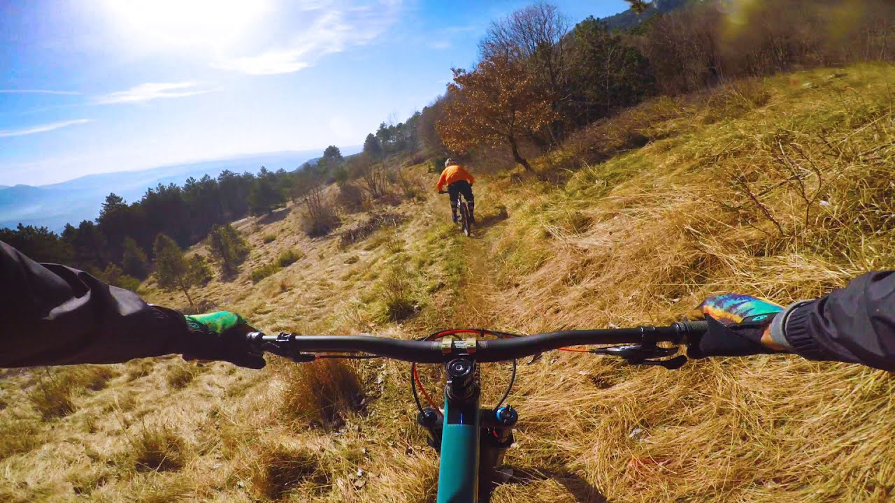 MTB Slovenia / Ajdovscina - Fonza & Resistance trails in 4K / Feb 2019