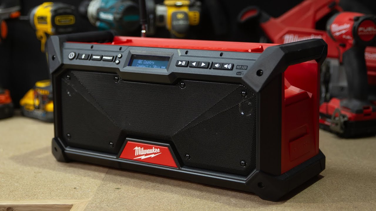 NEW Milwaukee M18 Bluetooth Jobsite Radio DAB+ - M18JSRDAB20