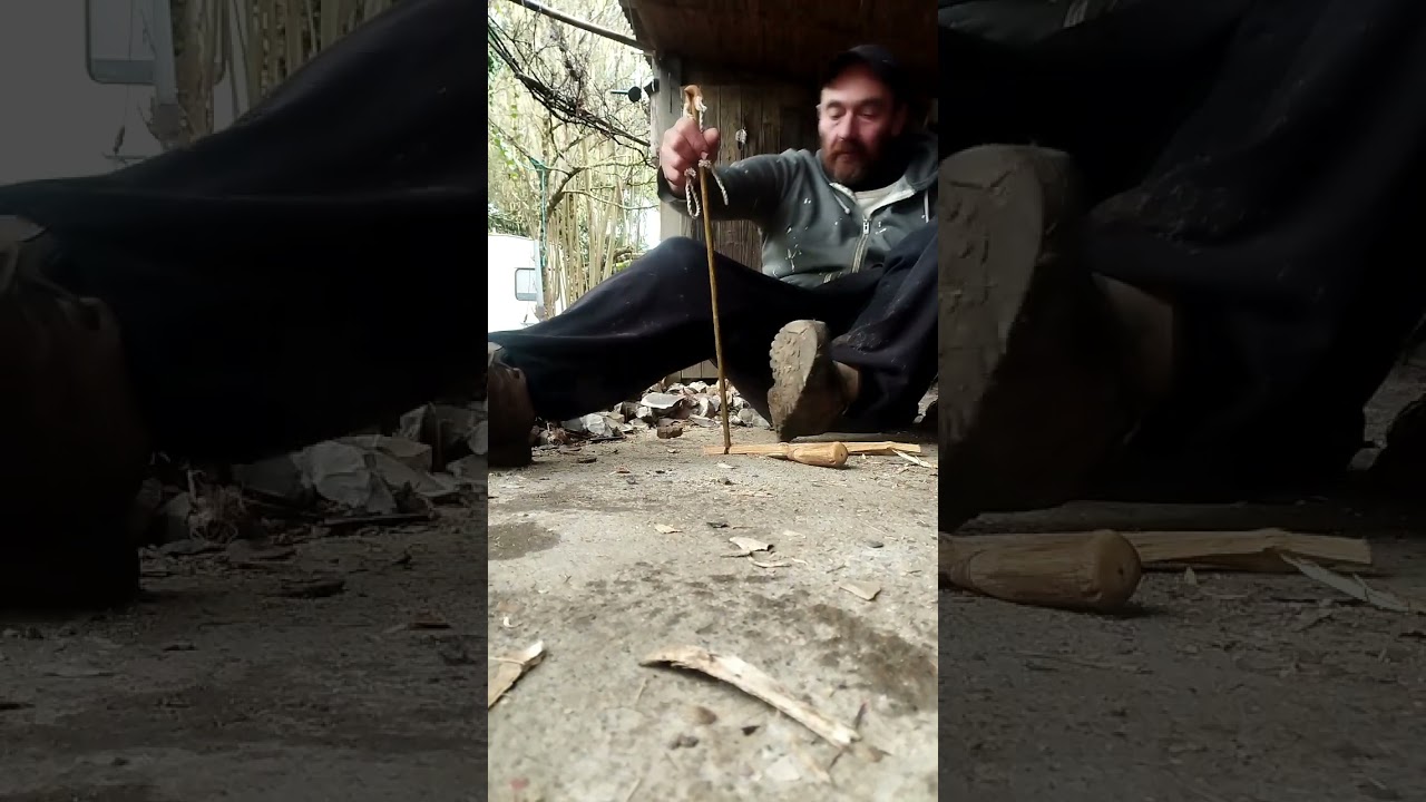 Feu par friction manuelle