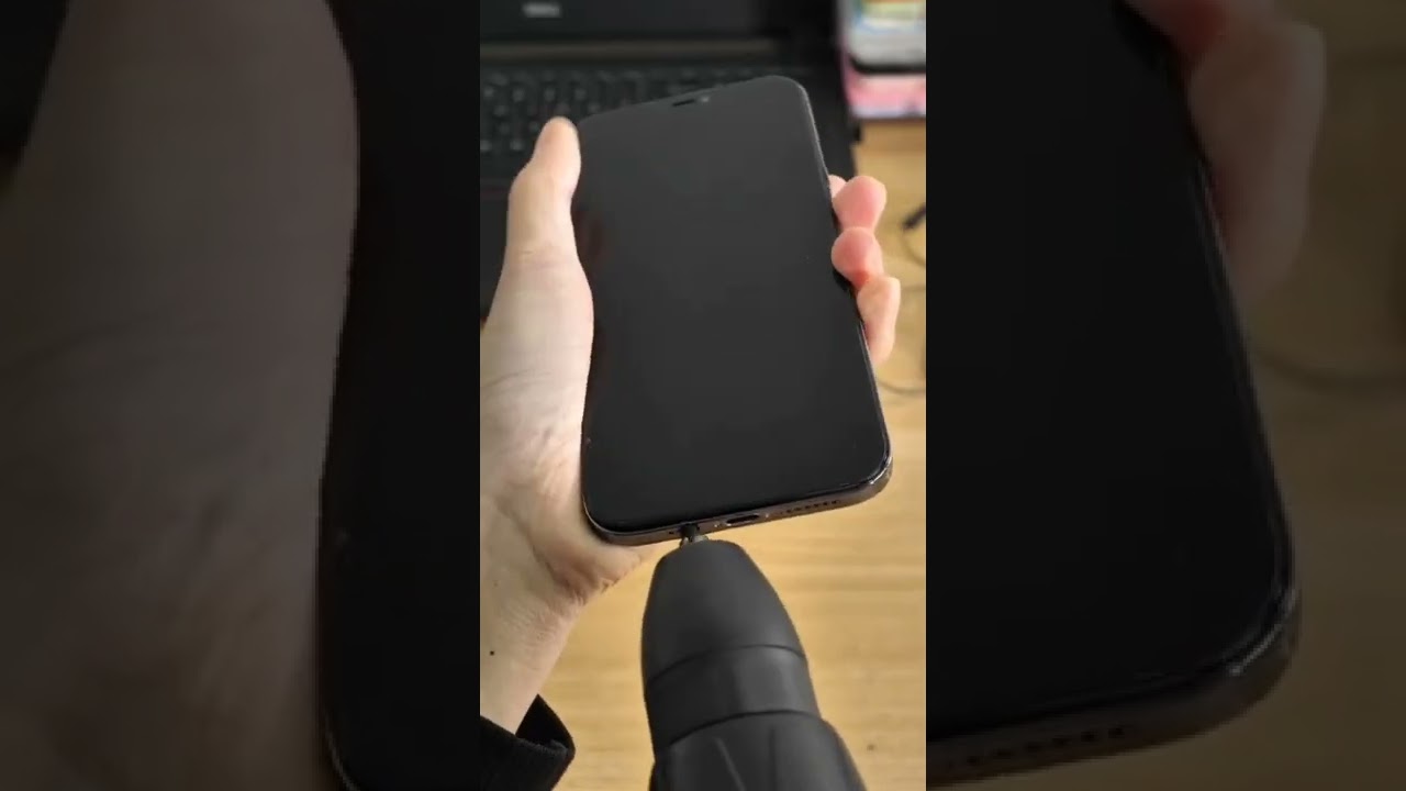 @FactverseHindi1 How to Install 3.5 mm earphone jack in Apple iphone 13 pro#apple #iphone#funny