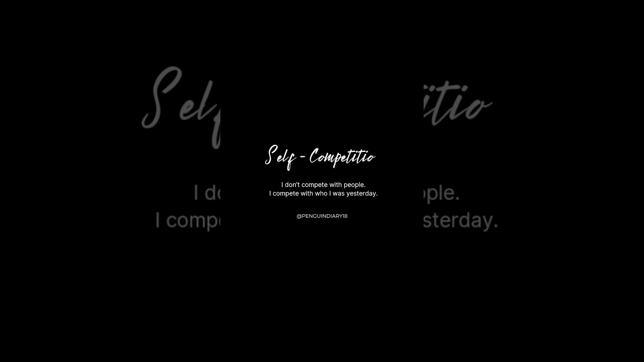 No Competition 😎 | Real Growth Attitude | Penguin Diary 🐧 